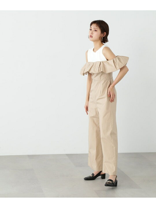 楽天市場】【SALE／55%OFF】オフショルダーバルーンコンビネゾン JILL  