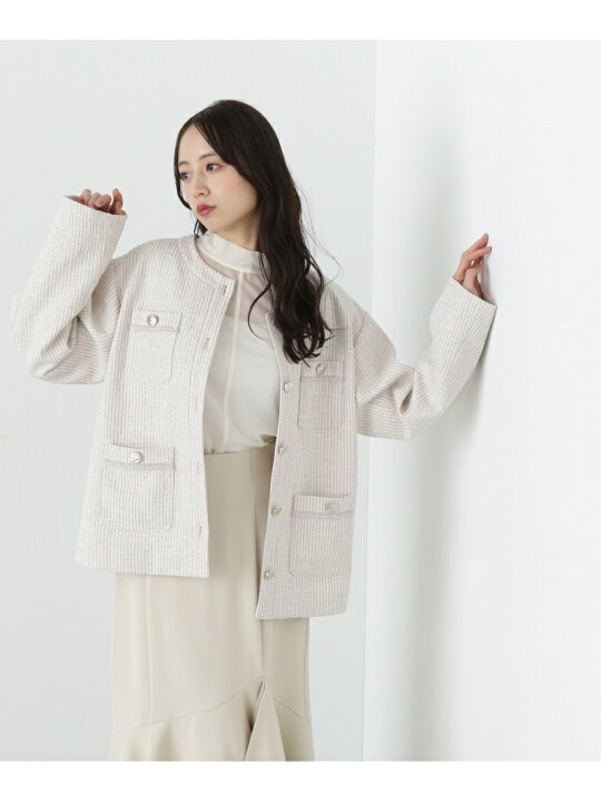 楽天市場】【SALE／64%OFF】スラブブッチャーMIXツイードジャケット 