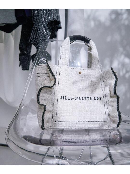 楽天市場】ツイードフリルトート小 JILL by JILL STUART ジル バイ 