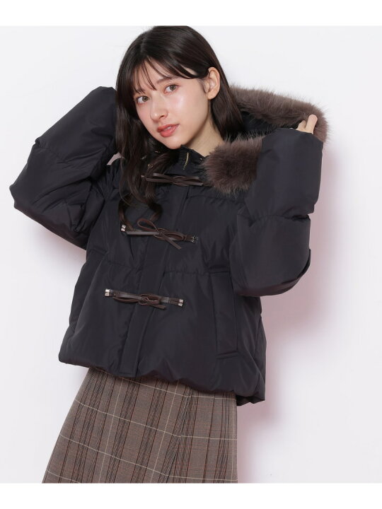 楽天市場】リボンダッフルダウン JILL by JILL STUART ジル バイ ジル 
