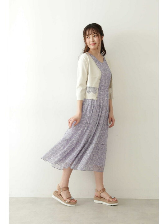 楽天市場】【SALE／50%OFF】ヨウリュウフローラルワンピース JILL by 