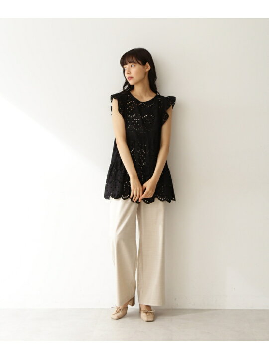 JILL by JILL STUART カットワークティアードチュニック完売商品 楽天 
