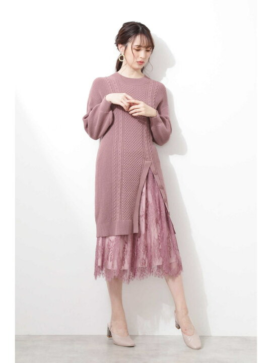 楽天市場】【SALE／60%OFF】ロングニットワンピース JILL by JILL 