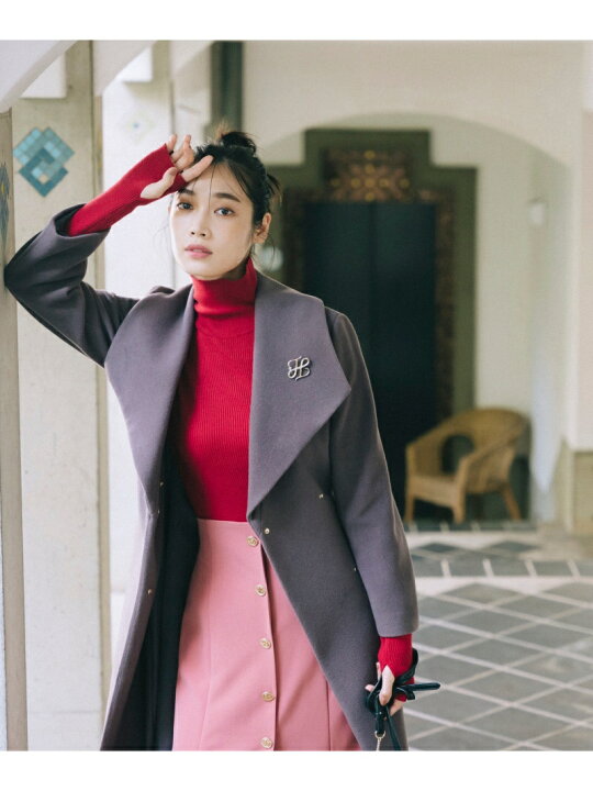 楽天市場】【SALE／50%OFF】ブローチ付ドレスコート JILL by JILL  