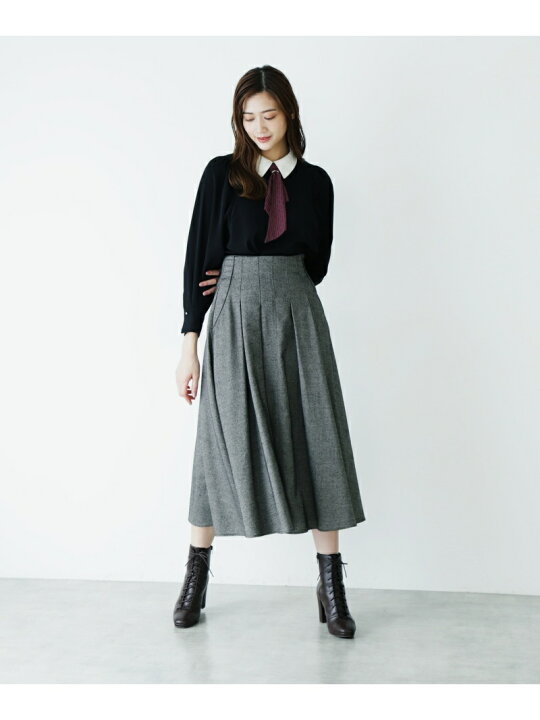 楽天市場】【SALE／50%OFF】ホームスパン ロングスカート JILL 