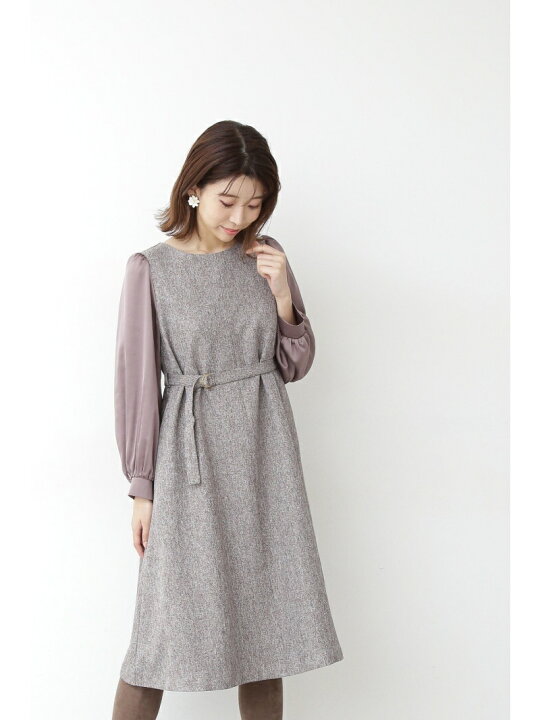 楽天市場】ミックスツイードワンピース JILL by JILL STUART ジル バイ 