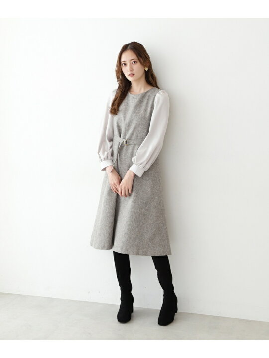 楽天市場 Rakuten Fashion ミックスツイードワンピース Jill By Jillstuart ジル バイ ジルスチュアート ワンピース ワンピースその他 ベージュ ホワイト ブラウン 送料無料 Jill By Jillstuart