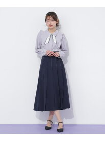 【SALE／46%OFF】サイドベルトプリーツスカート JILL by JILL STUART ジル バイ ジル スチュアート スカート その他のスカート ベージュ グレー ネイビー【RBA_E】【送料無料】[Rakuten Fashion]