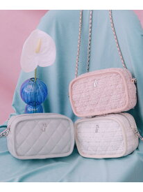 【SALE／46%OFF】パイピングショルダーバッグ JILL by JILL STUART ジル バイ ジル スチュアート バッグ その他のバッグ ブルー ホワイト ピンク【RBA_E】【送料無料】[Rakuten Fashion]