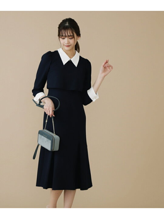 楽天市場】レイヤード風襟付ワンピース JILL by JILL STUART ジル バイ 