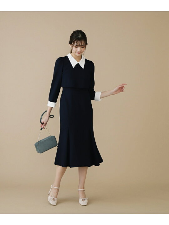 楽天市場】レイヤード風襟付ワンピース JILL by JILL STUART ジル バイ  