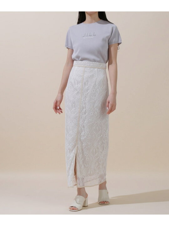 楽天市場】【SALE／46%OFF】Iラインレーススカート JILL by JILL 