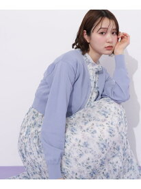 リンクJ刺繍UVカーディガン JILL by JILL STUART ジル バイ ジル スチュアート トップス ニット ブルー ネイビー ピンク ホワイト【送料無料】[Rakuten Fashion]