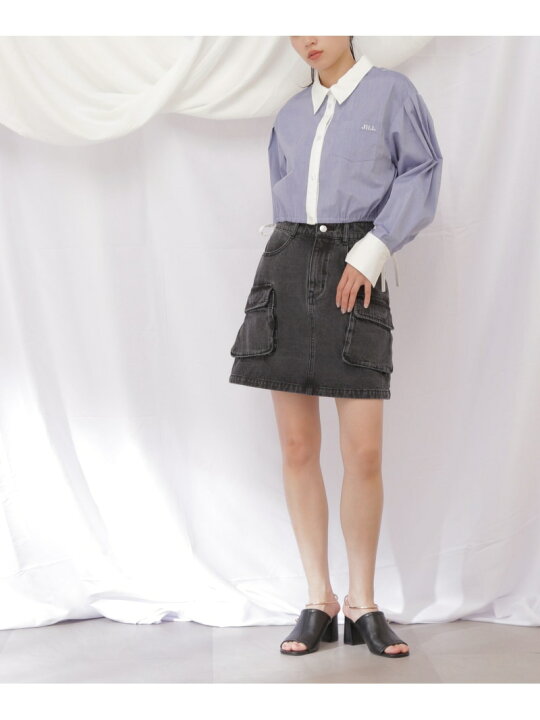 楽天市場】【SALE／20%OFF】カーゴポケットデニムミニスカート JILL by 