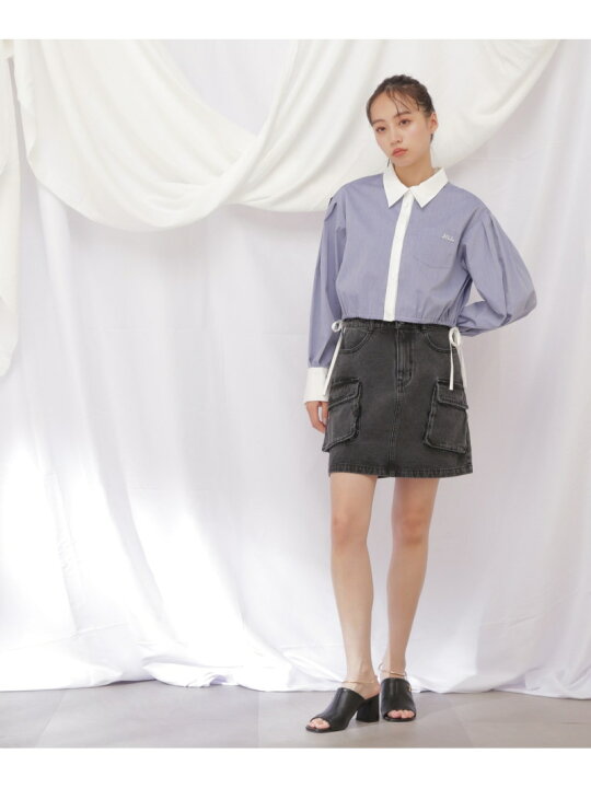 楽天市場】【SALE／20%OFF】カーゴポケットデニムミニスカート  