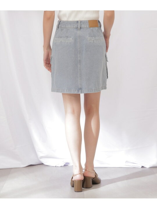 楽天市場】【SALE／20%OFF】カーゴポケットデニムミニスカート JILL by 