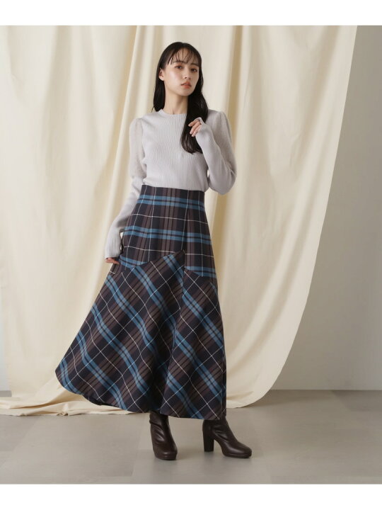 楽天市場】【SALE／40%OFF】オリジナルタータンチェックフレアスカート 