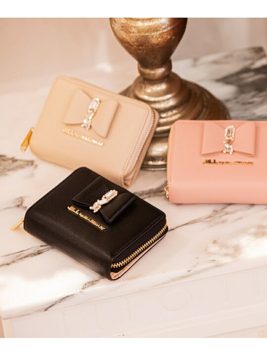 楽天市場】リボンビジューウォレット(折り財布) JILL by JILL STUART  
