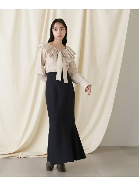 楽天市場】【SALE／64%OFF】バルーンボウタイタフタブラウス JILL by  