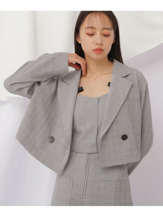 楽天市場】【SALE／50%OFF】トロピカルクロップドジャケット JILL by 