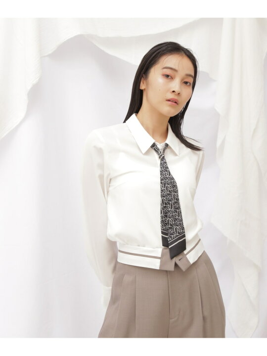 楽天市場】【SALE／30%OFF】モノグラムプリントブラウス JILL by JILL  