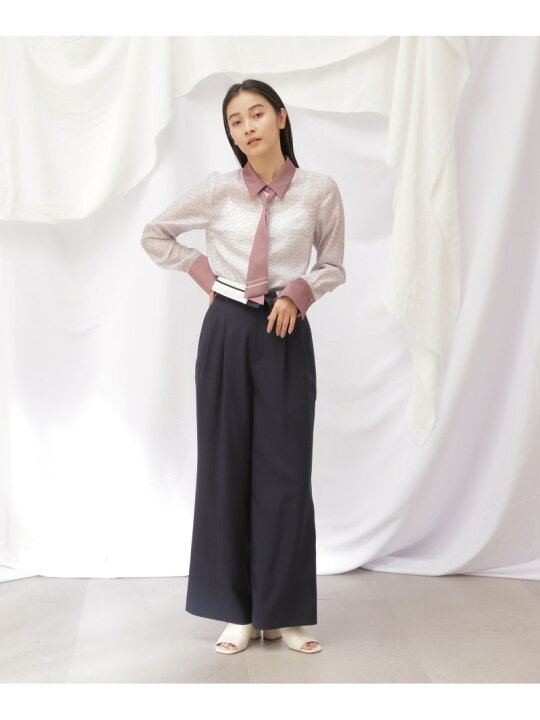 楽天市場】【SALE／37%OFF】モノグラムプリントブラウス JILL by JILL 