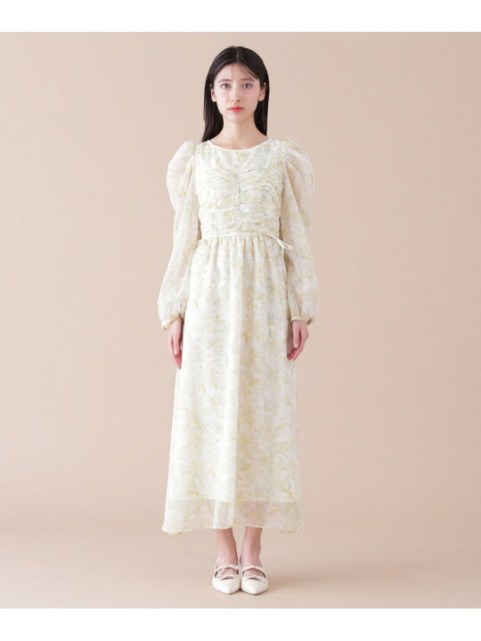 楽天市場】シャイニーフラワーワンピース JILL by JILL STUART ジル 