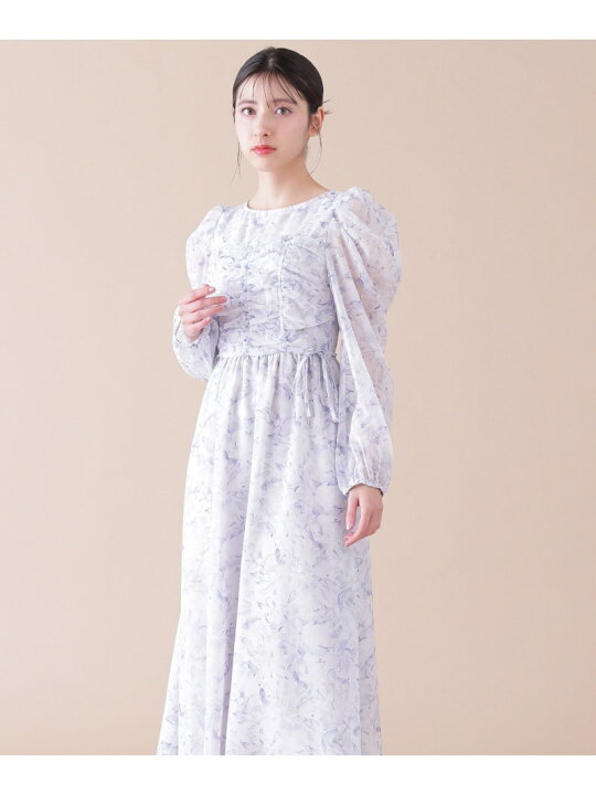 楽天市場】シャイニーフラワーワンピース JILL by JILL STUART ジル 
