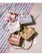 スクエアロゴトート JILL by JILL STUART ジル バイ ジル スチュアート バッグ その他のバッグ ブルー ベ…