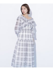 【SALE／50%OFF】クロスフリルワンピース JILL by JILL STUART ジル バイ ジル スチュアート ワンピース・ドレス ワンピース ホワイト ブラック【RBA_E】【送料無料】[Rakuten Fashion]
