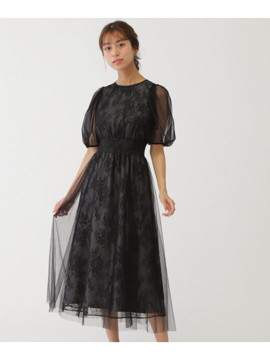 楽天市場】【SALE／20%OFF】チュール*レースレイヤードドレス JILL by 