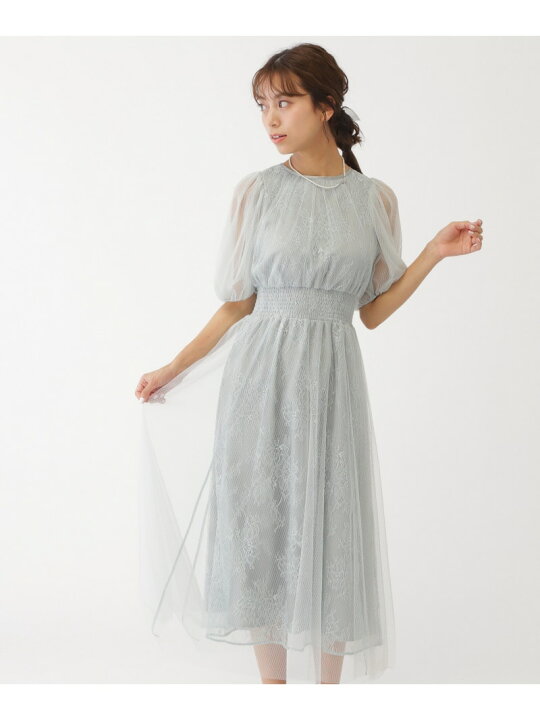 楽天市場】【SALE／20%OFF】チュール*レースレイヤードドレス JILL by 