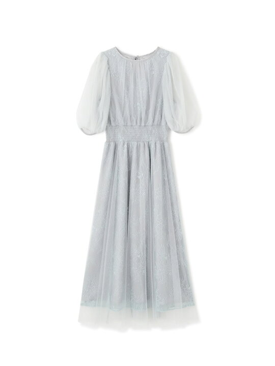 楽天市場】【SALE／20%OFF】チュール×レースレイヤードドレス JILL by 新品未使用タグ付き♡ジルスチュアート♡チュールレイヤードAラインワンピース