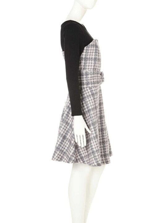 楽天市場】【SALE／60%OFF】パウダリーチェックワンピース JILL by  