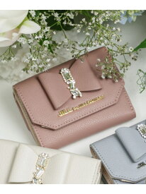 リボンビジューウォレット JILL by JILL STUART ジル バイ ジル スチュアート 財布・ポーチ・ケース 財布 ブラック ピンク ホワイト パープル ブルー【送料無料】[Rakuten Fashion]