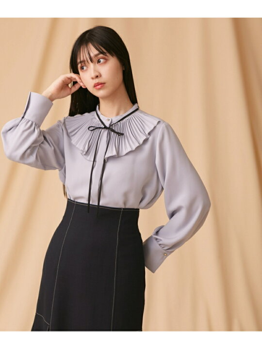 楽天市場】【SALE／30%OFF】プリーツフリルブラウス JILL by JILL 