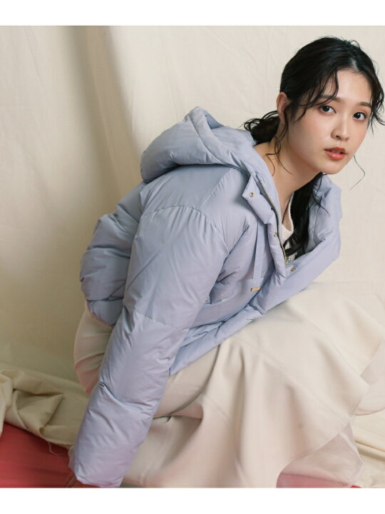 楽天市場】ベーシックダウン WEB限定カラー:ブルー JILL by JILL 