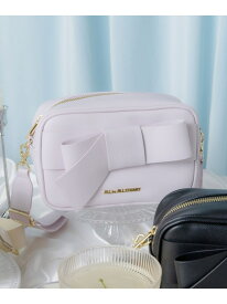 ＜リボンシリーズ＞スクエアポシェット JILL by JILL STUART ジル バイ ジル スチュアート バッグ その他のバッグ ホワイト ブラック パープル【送料無料】[Rakuten Fashion]