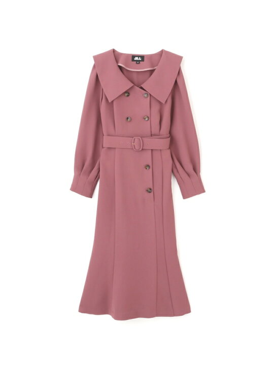 楽天市場】ビッグカラートレンチワンピース JILL by JILL STUART ジル  