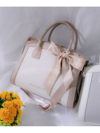 バイカラーコンビトート小 JILL by JILL STUART ジル バイ ジル スチュアート バッグ その他のバッグ ベージュ グレー ブラック【送料無料】[Rakuten Fashion]