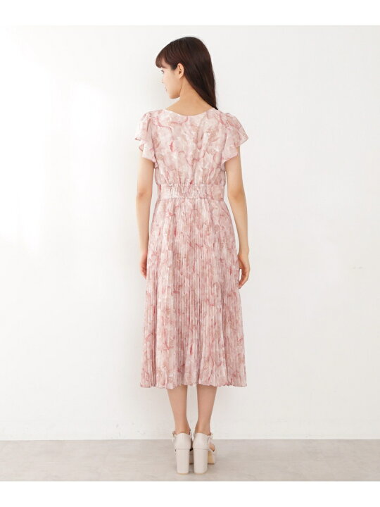 楽天市場】【SALE／58%OFF】ストーンフラワーシフォンプリント 