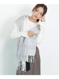 エンブロイダリーロゴチェックストール JILL by JILL STUART ジル バイ ジル スチュアート ファッション雑貨 スカーフ・バンダナ ピンク パープル ブラウン【送料無料】[Rakuten Fashion]