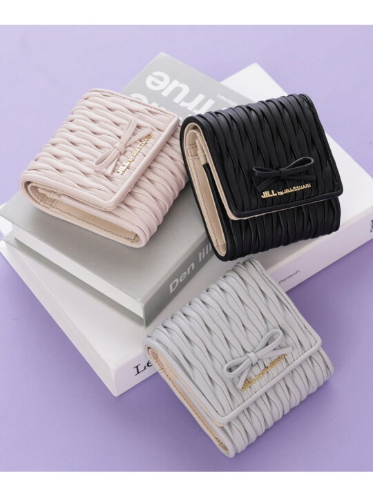 楽天市場】ミニリボンパフィフラップウォレット JILL by JILL STUART
