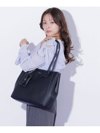 A4対応チャーム付き2wayトートバッグ JILL by JILL STUART ジル バイ ジル スチュアート バッグ その他のバッグ ブラック ベージュ【送料無料】[Rakuten Fashion]