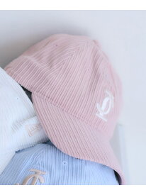 ＜ニューエラコラボ＞コーデュロイキャップ JILL by JILL STUART ジル バイ ジル スチュアート 帽子 その他の帽子 ピンク ホワイト ブルー【送料無料】[Rakuten Fashion]