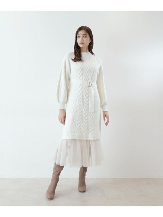 楽天市場】ケーブルレイヤードニットセット JILL by JILL STUART ジル 