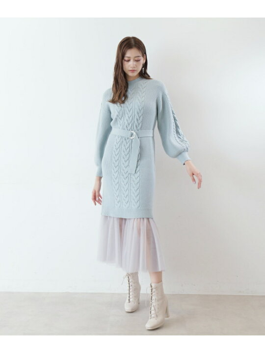 楽天市場】ケーブルレイヤードニットセット JILL by JILL STUART ジル 
