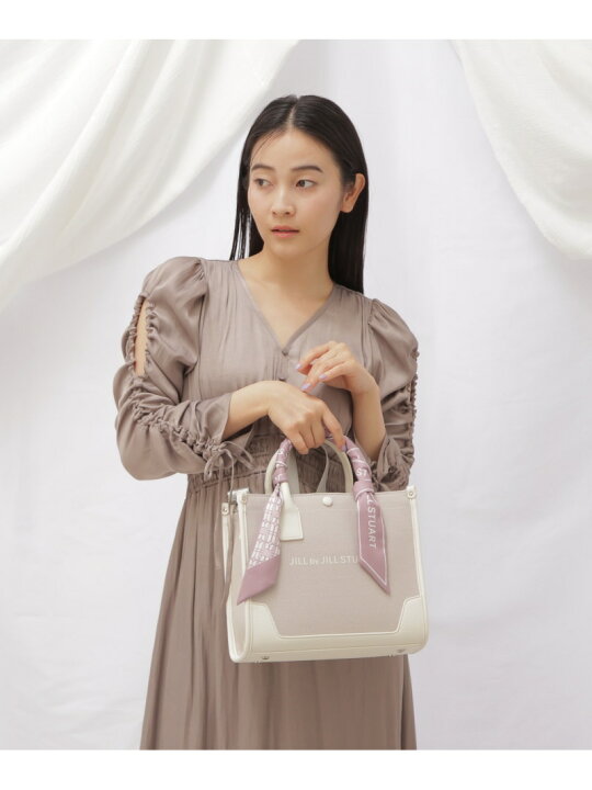 楽天市場】◇Link J スカーフトートバッグ 小 JILL by JILL STUART JILL STUART スカーフトートピンク