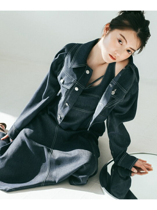 楽天市場】デニムライクシリーズ ジャケット JILL by JILL STUART ジル 