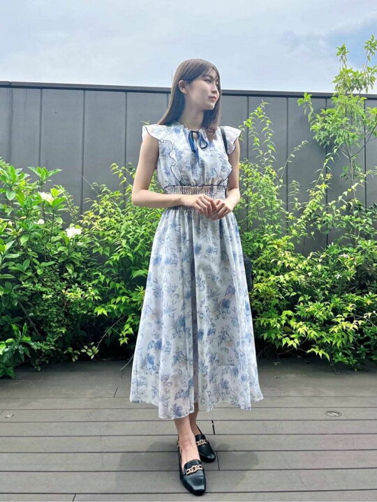 楽天市場】シェルジュイプリントワンピース JILL by JILL STUART ジル  